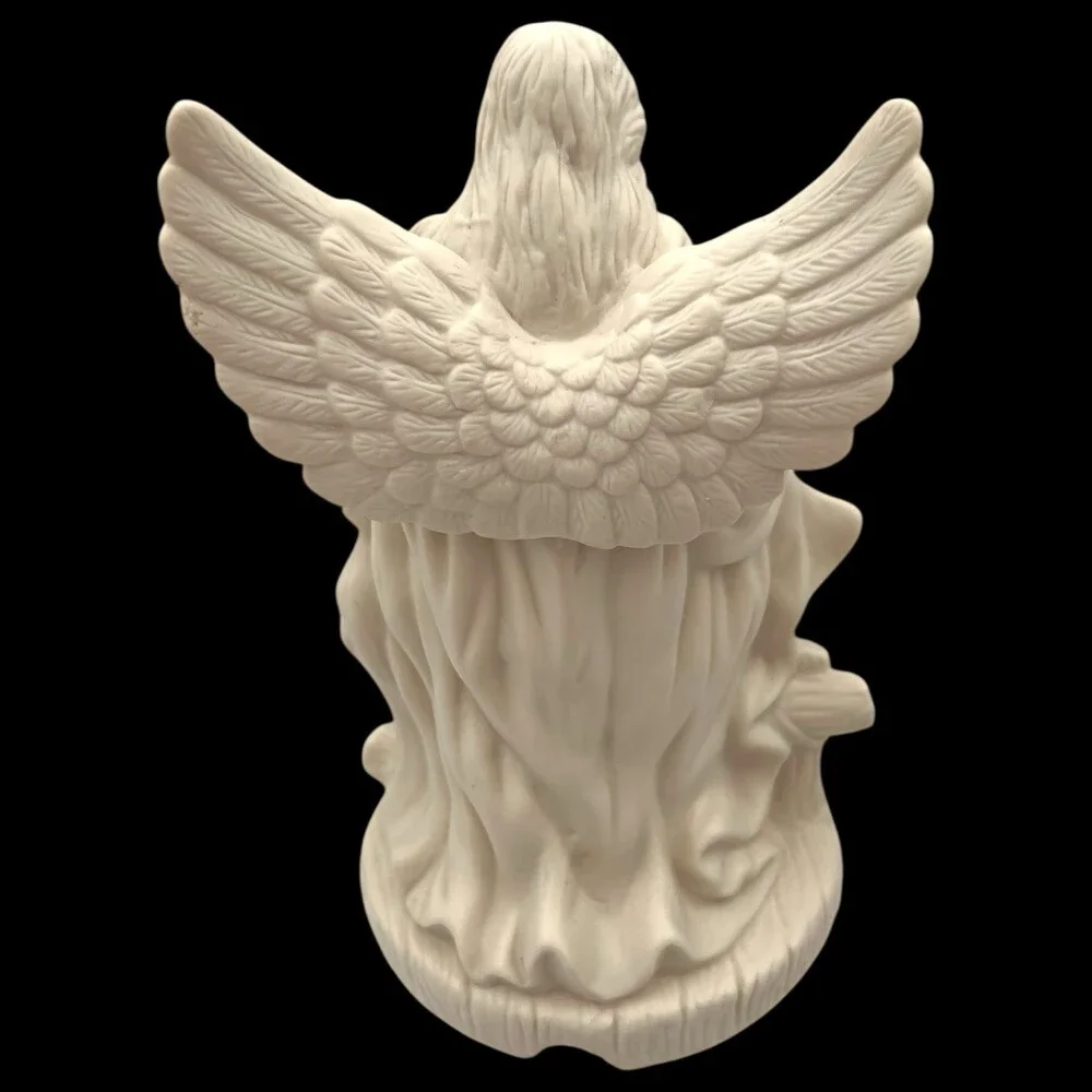 VTG 1990s Kirkland’s Cedar Creek Collection GUARDIAN ANGEL Nightlight Porcelain